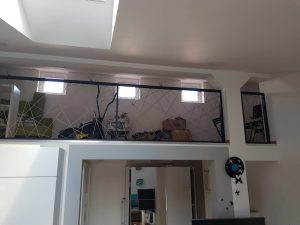 Železna ograja pletena